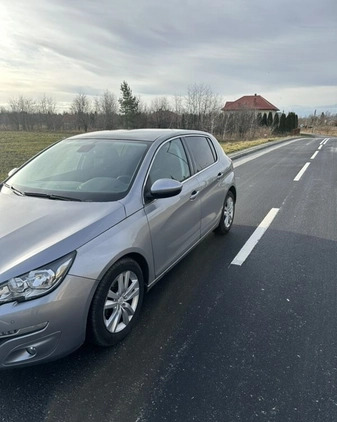 Peugeot 308 cena 34000 przebieg: 161000, rok produkcji 2015 z Duszniki-Zdrój małe 121